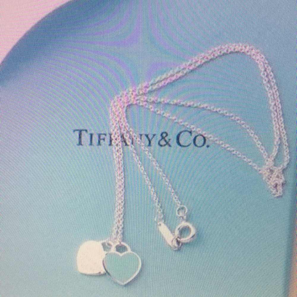Tiffany & Co Silver Heart Pendant Necklace